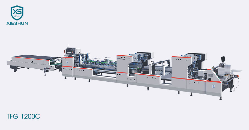 4/6 Corner High Speed ​​Folder Gluer Machine