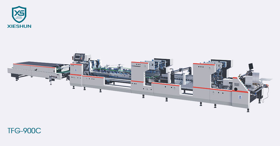 4/6 Corner High Speed ​​Folding At Gluing Machine