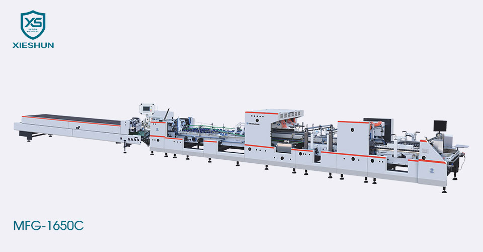 Awtomatikong Heavy Duty 4 at 6 na sulok na Folder Gluer Machine