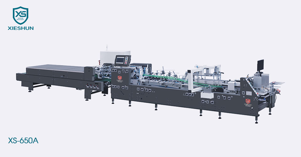 Straight Line Automatic High Speed ​​Gluer Machine
